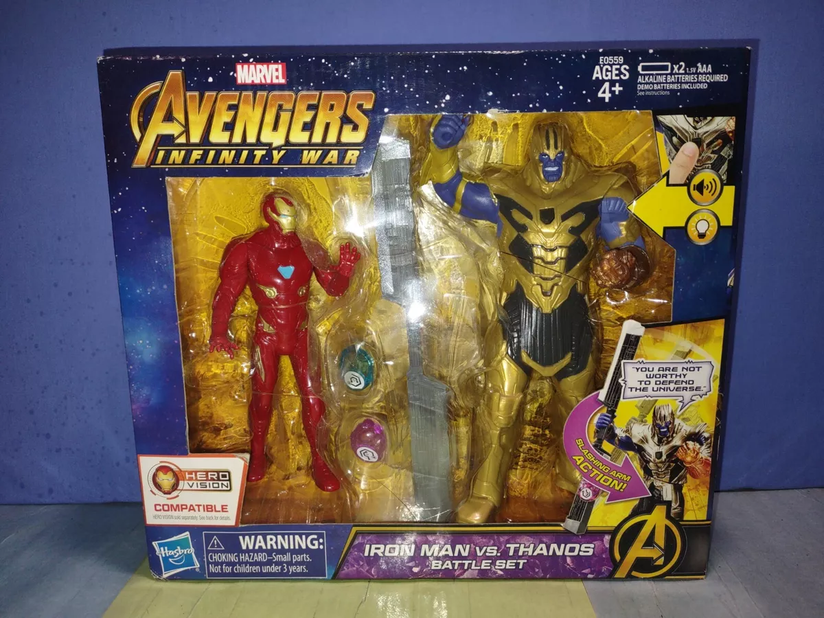 Marvel Avengers: Infinity War Iron Man vs. Thanos Battle Set 