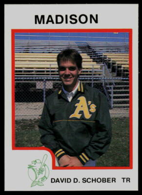 1987 ProCards David Schober Madison Muskies