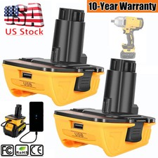 2X Battery Adapter Converter For DEWALT DCA1820 18V to 20V Max Lit-ion Tool Kits