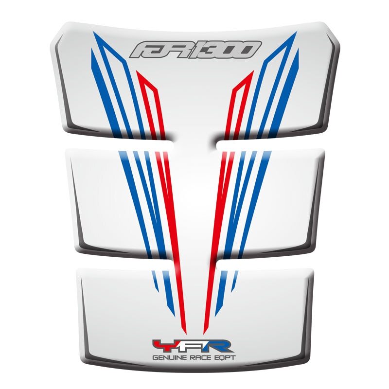 Motorcycle Tank Pad Sticker Decal For Yamaha FJR1300 - Anti-Slip Fuel Tank Protector, Reflective