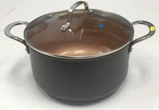 Gotham Steel Pro Non-Stick Ceramic & Titanium No PFOA - 6 QT STOCKPOT w/LID