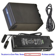 Kastar Battery Dual D-Type Fast Charger for Sony BP-U65 BC-U1 U2 Sony PMW-EX3R