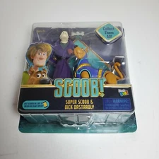 2020 Scoob! Super Scoob & Dick Dastardly Figures Scooby-Doo Walmart NEW!