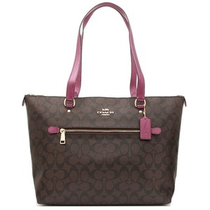 coach gallery tote blue