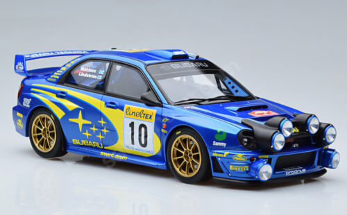 1/18 Otto Mobile OT784 Subaru Impreza WRC STi Rally Monte Carlo 2002 Makinen