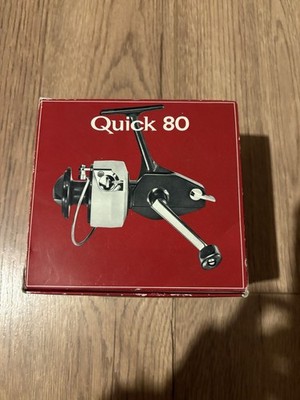 DAM Quick 80 Im Original Karton Neuwertig Angelrolle Vintage Sammler Selten