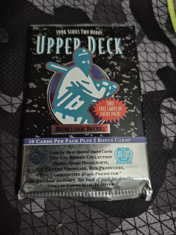 Upper Deck 1996 Series Two HOBBY UNOPENED PACK  . 1O CARDS PLUS TWO BONUS CARDS