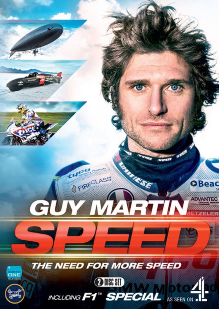 GUY MARTIN THE NEED FOR MORE SPEED SERIES 3 & F1 SPECIAL 2 DISC DVD NEW & SEALED - Image 7