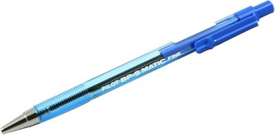 Pilot Penna A Sfera A Scatto BPS-Matic Blu, Punta 1 Mm, Ricaricabile, Confezione Da 12, Ideale Per Ufficio E Scuola - 3