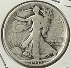 1917 s walking liberty half dollar reverse