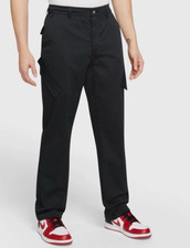 Jordan Essential Statement CHICAGO Pants Black FB7305-010 Men's Sz Small Casual