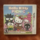 Hello Kitty Picnic With Sanrio Friends (Nintendo 3DS, 2012)
