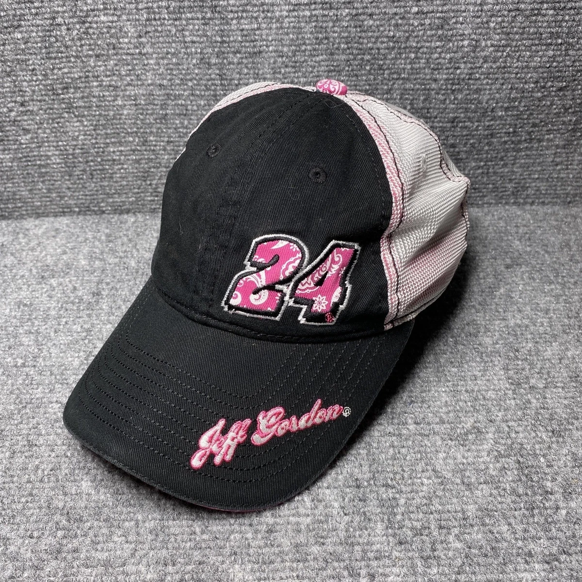 Pink Women NASCAR Fan Cap, Hats for sale | eBay display picture 1