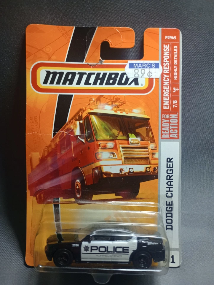 Matchbox - Dodge Charger R/T - 4 Police Variations - 2007, 2x 2009, 2010 - READ - Image 4 of 4