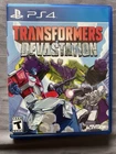 Activision Transformers: Devastation PS4 Game with Case and Inserts