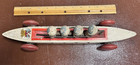 Hustler Toy Corp Wooden Pull Toy.  Four Person Rowing Team or Pedal Car. — photo 3