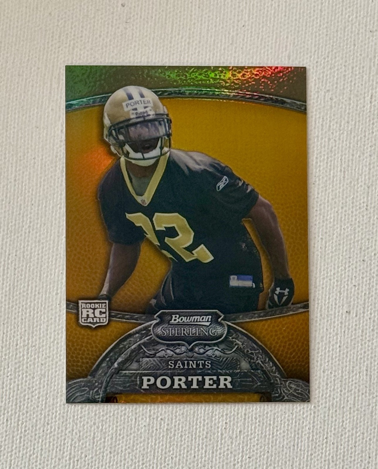 Tracy Porter Bowman Sterling #4 Gold Refractor