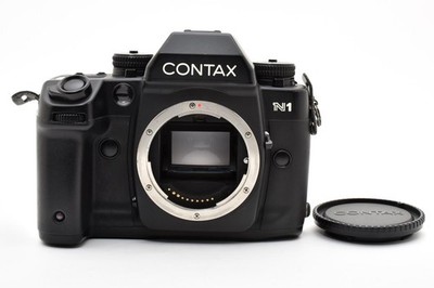 [Neuwertig] Contax N1 schwarze analoge Spiegelreflexkamera 35 mm Gehäuse N...