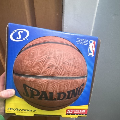 Dwayne Wade signed basketball Spalding