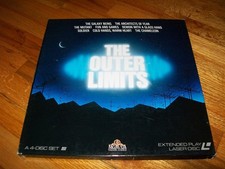 THE OUTER LIMITS VOLUME 1 4-Laserdisc LD BOXED SET VERY GOOD CONDITION VERY RARE