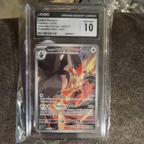 Larry's Staraptor graded CGC 10 for sale on eBay