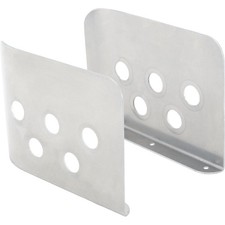 Speedway Universal Bomber Seat Mounting Brackets Plain Aluminum Speedway Universal Bomber Seat Mounting Brackets Plain Aluminum