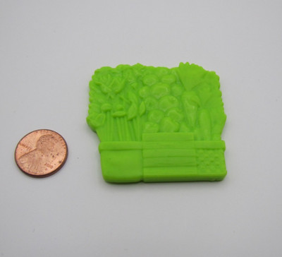 New Fisher Price Little People GREEN VEGETABLES PRODUCE Groceries Food Carrots