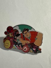 Vanellope Ralph - Lickety Split - Carro de dulces - Wreck It Ralph 2024 Prendedor Disney C4