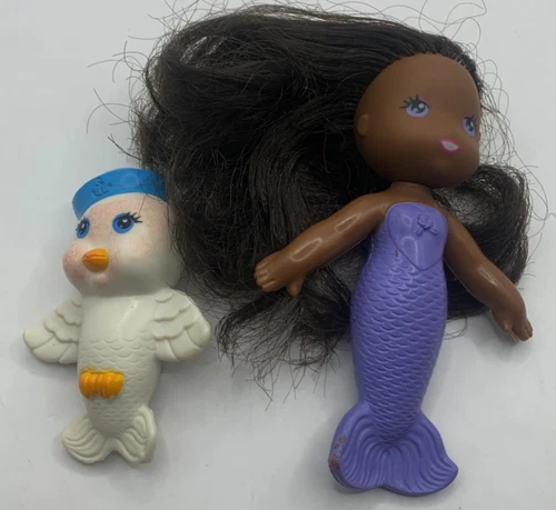 Kenner Sea Wees Tropi-Gals Mermaid Doll PEARL Gully CPG No Baby Incomplete Rare - product listing photo