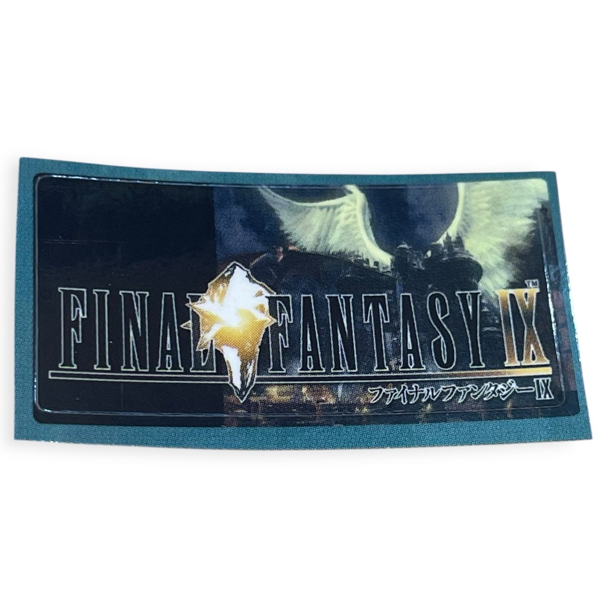 Sony PlayStation Ps1 Final Fantasy IX 9 Memory Card Sticker Official Rare Promo Sony PlayStation Ps1 Final Fantasy IX 9 Memory Card Sticker Official Rare Promo