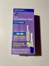 Kroger Early Ovulation Kit Pregnancy Test 11ct New Sealed Box W/ Light Box Wear