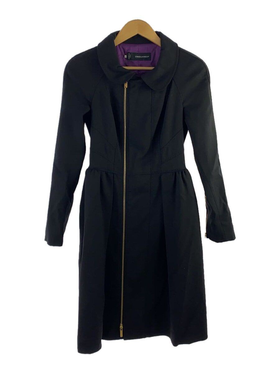 ALTRA DSQUARED2 altro cappotto 40 rayon nero