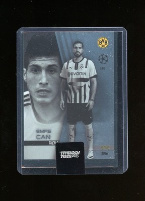 2024/25 Topps Total Football TTF Then & Now Emre Can Black /10 Borussia Dortmund