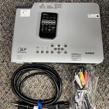 CASIO XJ-SC210  DLP Projector XGA VGA   Used   Tested  Working