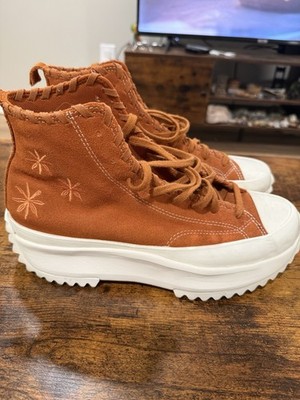 Converse Run Star Hike Platform High 'Embroidered Floral' Men s 10 (US)