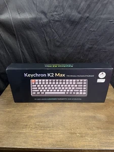 KEYCHRON K2 MAX WIRELESS KEYBOARD + BONUS KEYCAPS