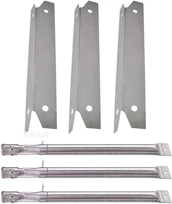 Stainless Steel Heat Plates Grill Burner Crossover Tube for Brinkmann 810-3331-F