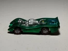 HOT WHEELS  REDLINE   1970 Mattel  Redline  green JET THREAT (NICE!)