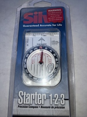 Silva Starter 1-2-3 Precision Compass 2801290 Johnson Outdoor Series ~ Hiking