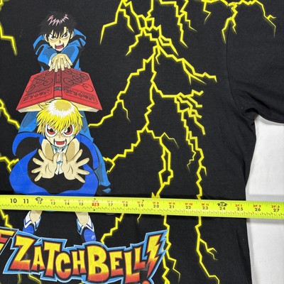 Hypeland X Zatchbell! AOP Double Sided Thunder Shirt Size 2XL