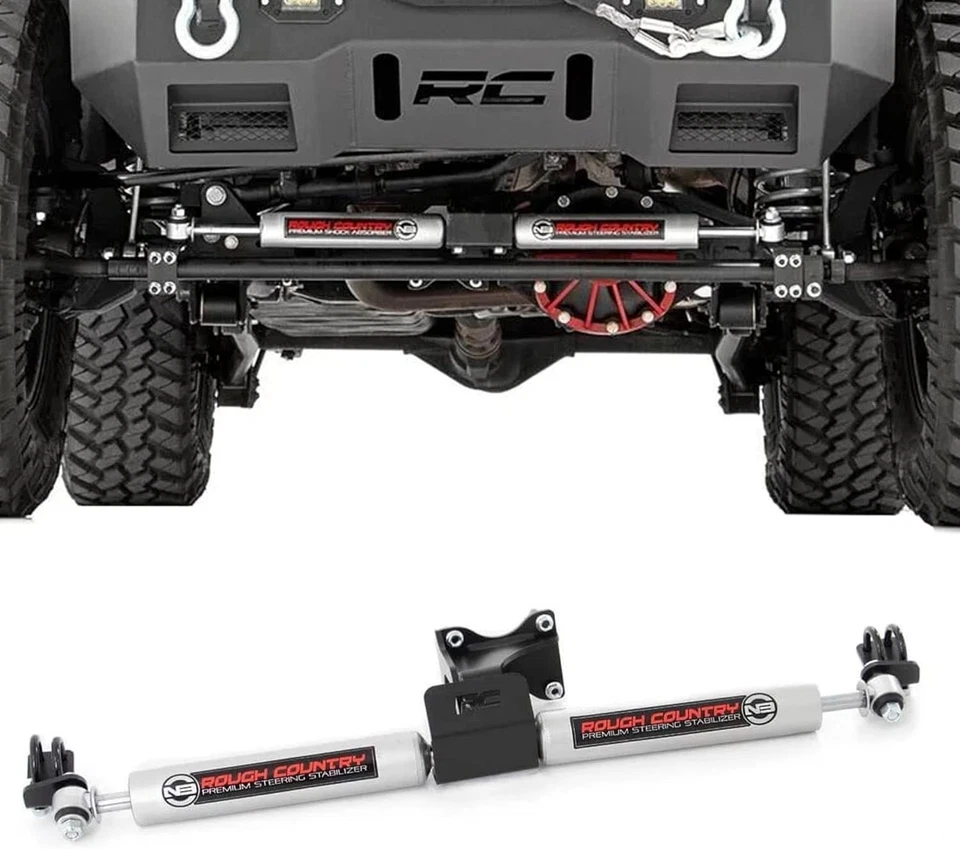 Suspensión delantera de acero de aleación para Jeep Wrangler JK 2007-2018 - reduce la dirección de golpes Foto 3 de 4