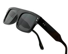 Oversized Thick Frame Square Sunglasses Retro Men's Women Outdoor UV400 Glasses