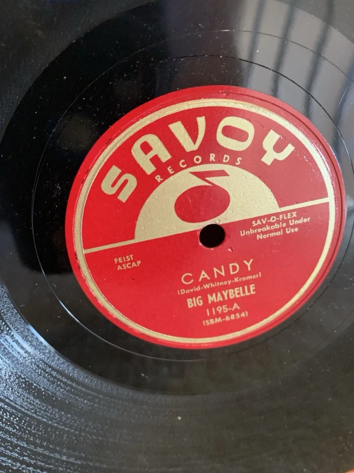 RARE 10” Vinyl -Big Maybelle - Candy 1st Press (1956) Savoy R&B/Blues EXCELLENT - Image 3 of 4