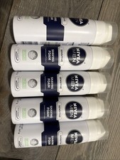 5 Bottles Of Nivea for Men Sensitive Shave Foam 8.7oz Each No drying alcohol New
