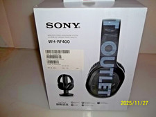 Sony RF400 Wireless Home Theater Headphones - Black