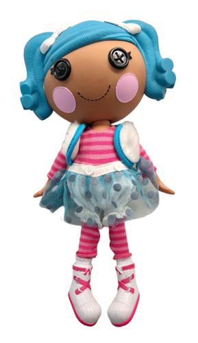 Lalaloopsy Doll Mittens Fluff-N-Stuff Blue Hair Outfit Full Size 12" MGA 2009