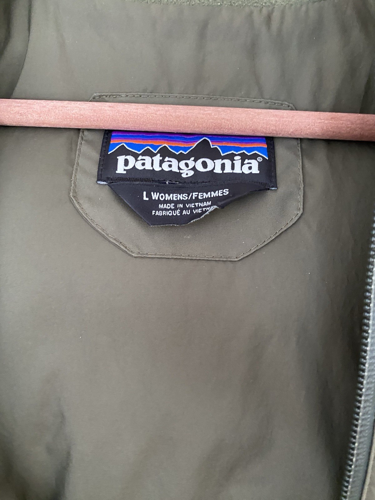 Patagonia Women’s Jackson Glacier Parka Size Large Green image 2