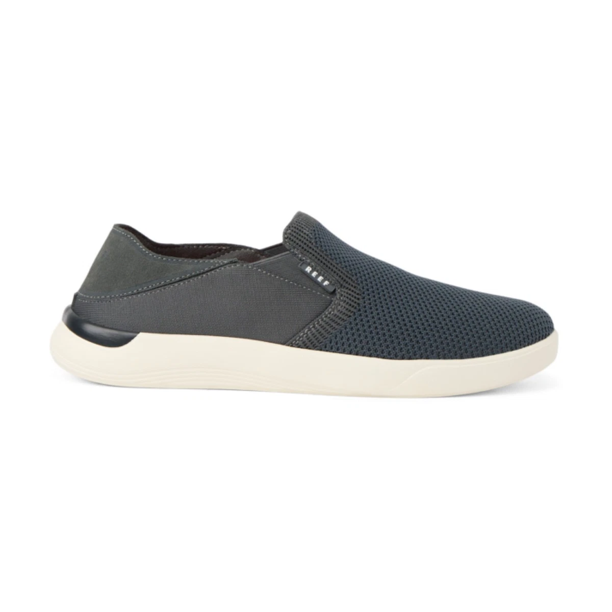 NWT 10.5 Reef Gray Slip-On Loafers with White Laces Reef Casual Shoes for Men for sale | eBay main image 4