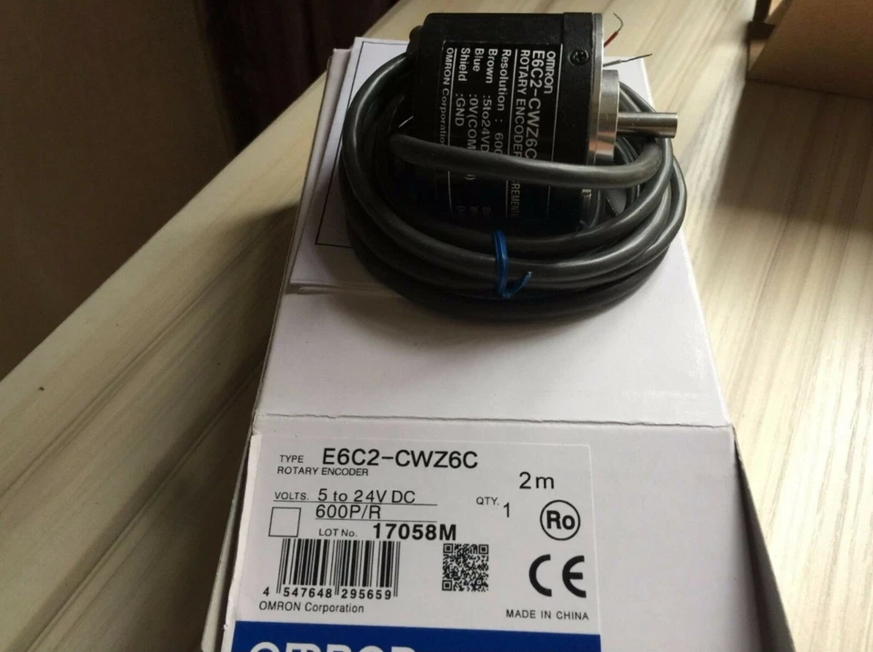 1PCS New Omron E6C2-CWZ6C E6C2CWZ6C Encoder In Box Free Shipping - Image 4 of 4