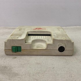 NEC PC Engine Gaming Console - White PI-TG001 controller FRom JAPAN